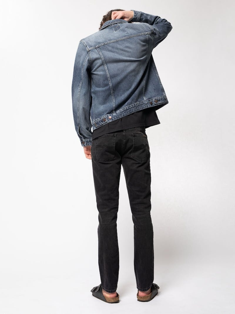 Nudie Jeans Bobby Tribe Spijkerjassen Heren Blauw | VHI423705