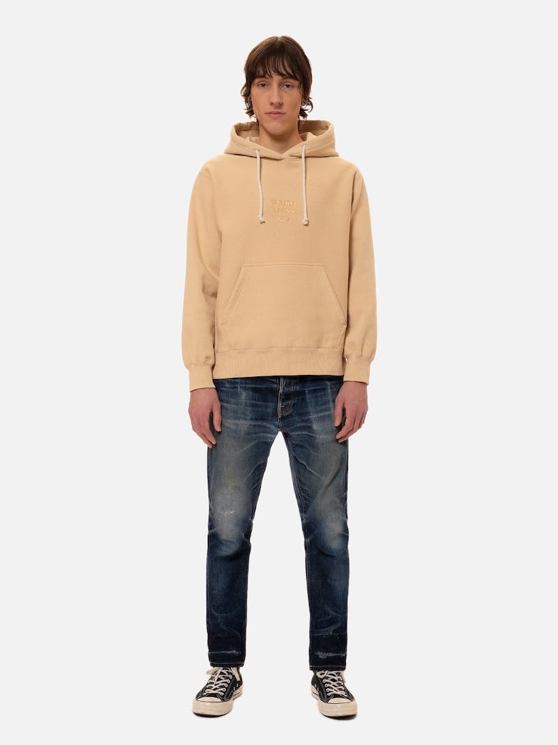 Nudie Jeans Fredrik NJCO70 Faded Sun Sweatshirts Heren Khaki | ANX825901