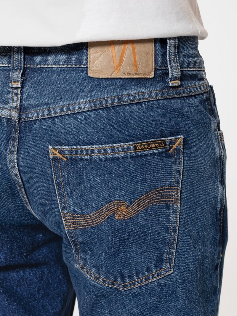 Nudie Jeans Gritty Jackson 90s Stone Jeans Heren Grijs | BIV180564