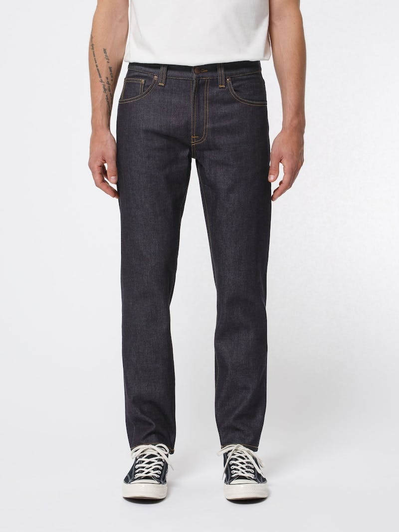 Nudie Jeans Gritty Jackson Dry Klassieke Jeans Heren Zwart | RKQ563120