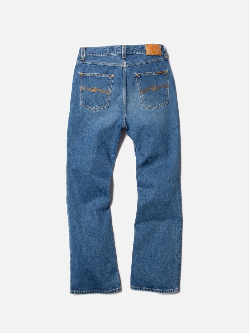 Nudie Jeans Hazy Hank Nostalgic Jeans Heren Blauw | UBW423506