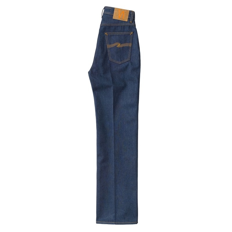 Nudie Jeans Holly Western 70's Broek Dames Donkerblauw | EOD521673