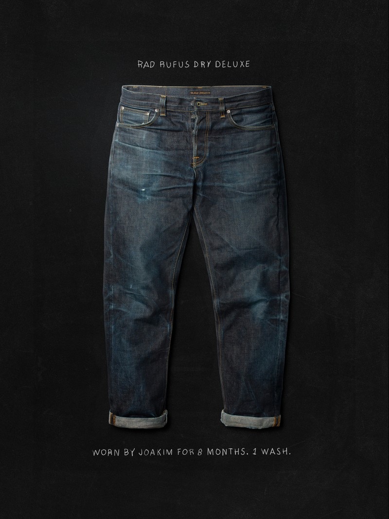 Nudie Jeans Rad Rufus Dry Deluxe Jeans Heren Donkergrijs | YEG504219