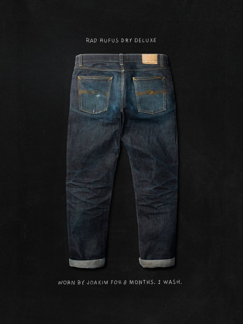 Nudie Jeans Rad Rufus Dry Deluxe Jeans Heren Donkergrijs | YEG504219