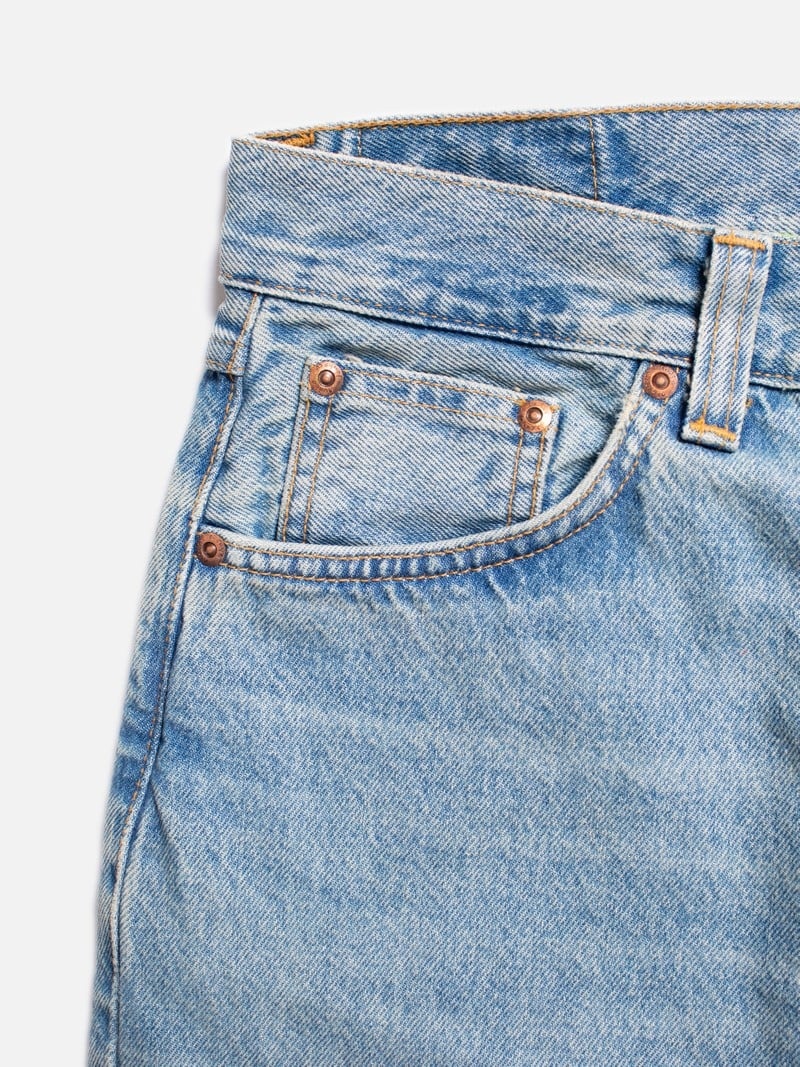 Nudie Jeans Rad Rufus Thrifted Gem Jeans Heren Lichtblauw | DGN127543