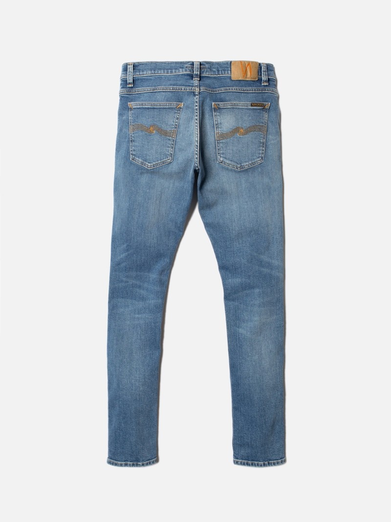 Nudie Jeans Tight Terry Windys Jeans Heren Blauw | EIX145036