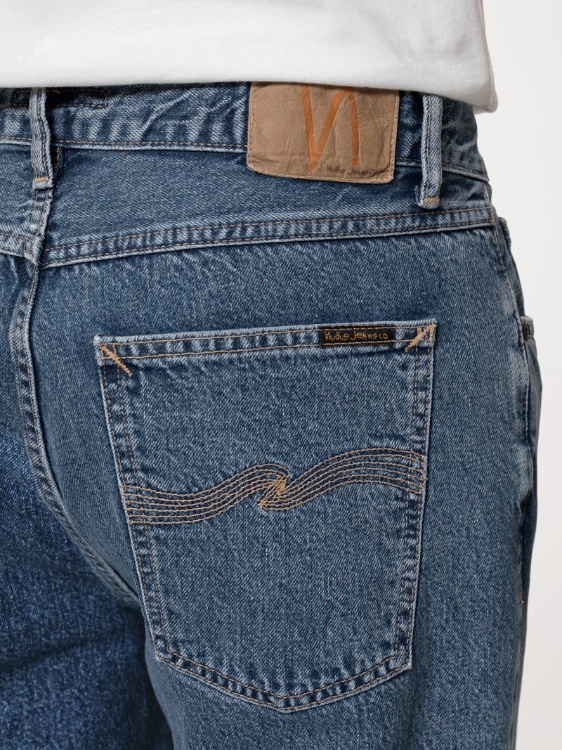 Nudie Jeans Tuff Tony Wavys Jeans Heren Blauw | VHA876034