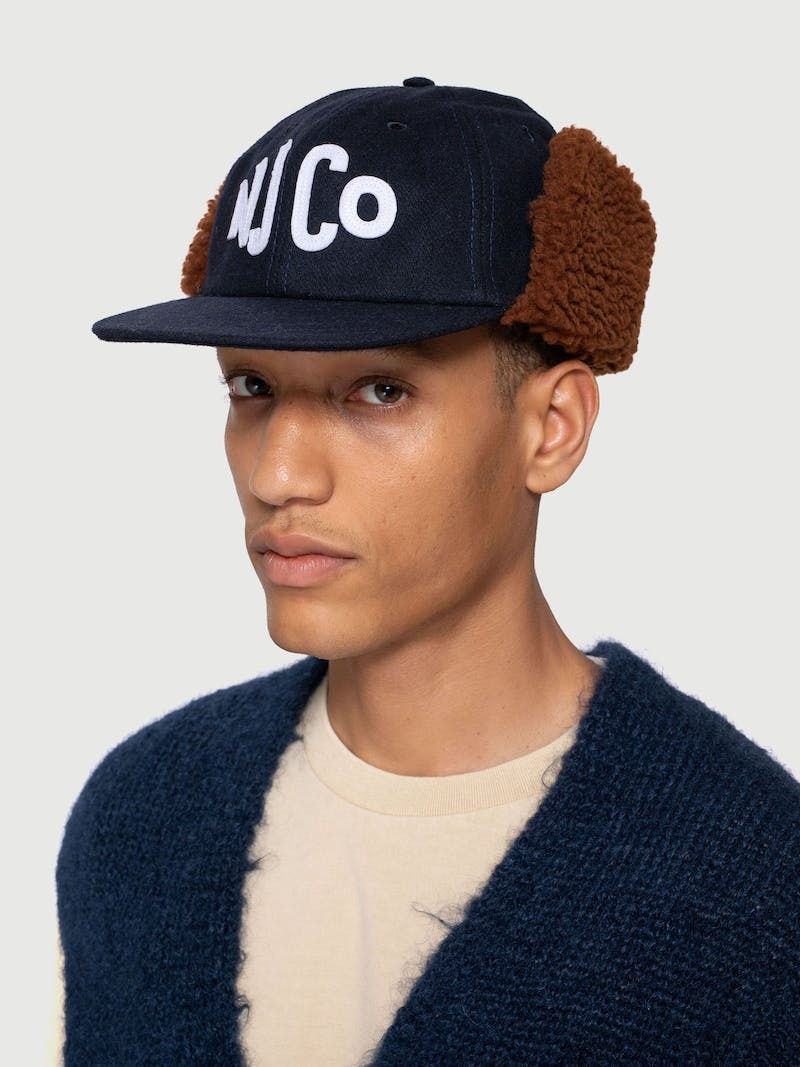 Nudie Jeans Winter Cap Ear Flap Muts Heren Donkerblauw | MKZ947138