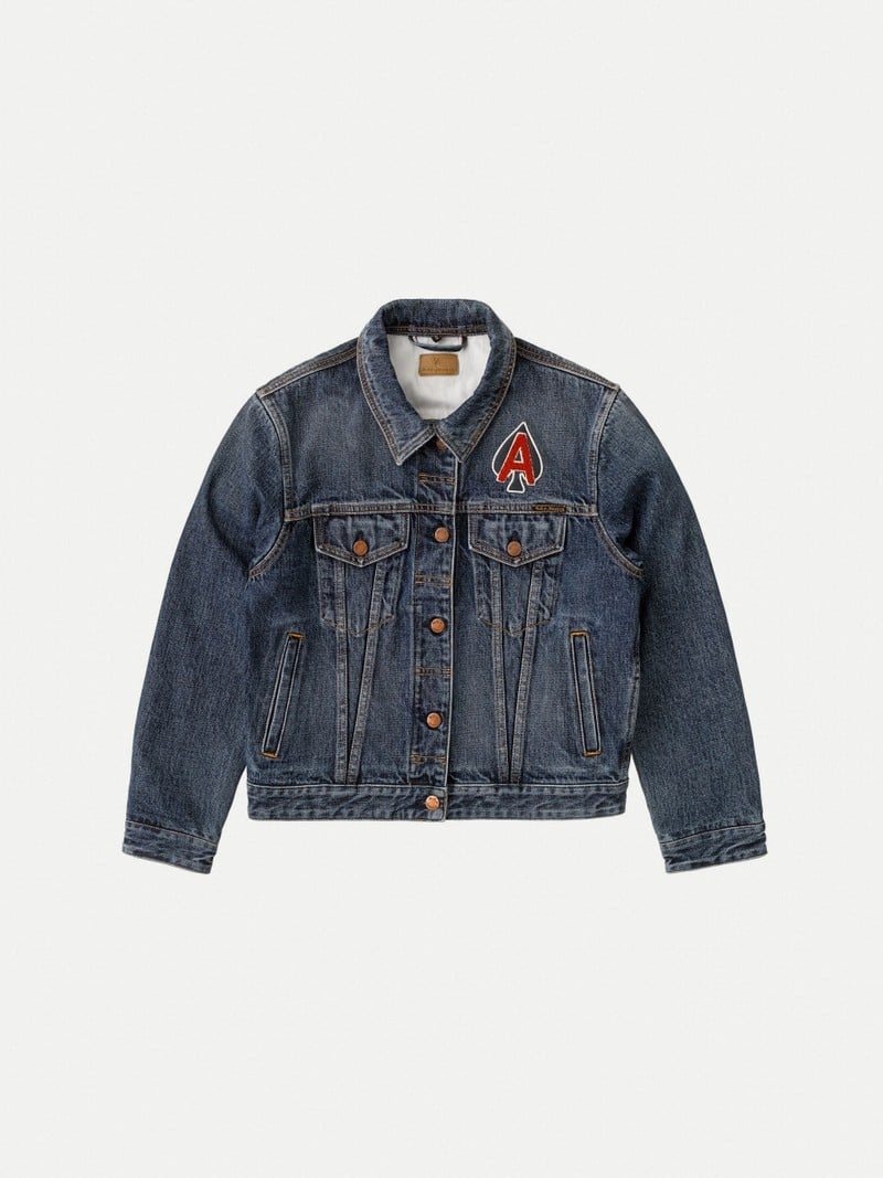 Nudie Jeans Woven Patch Ace Selvage Accessoires Heren Rood | TFZ921476